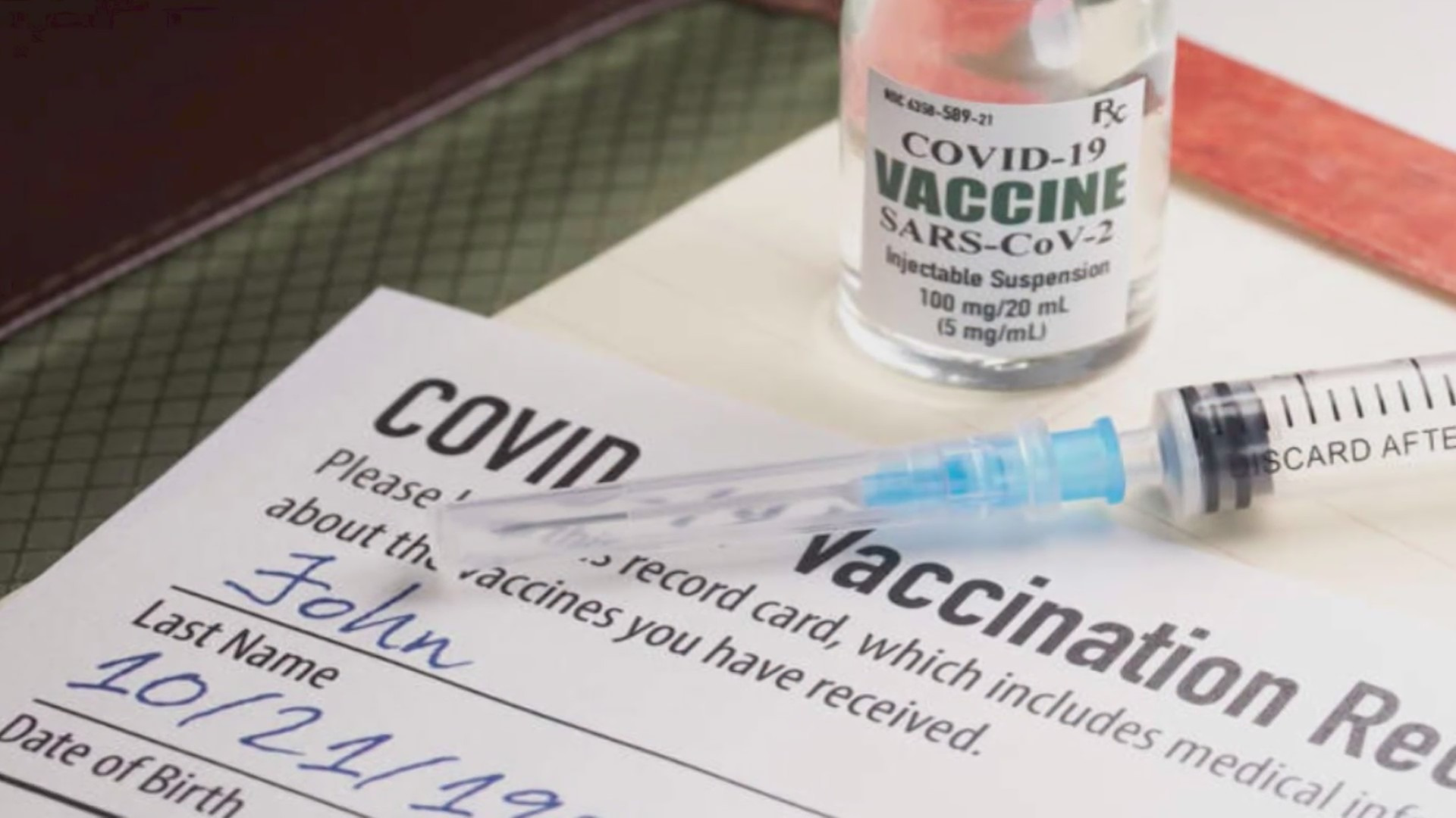 You are currently viewing COVID-19 Vaccination Card Scams, Attorney General Warns About