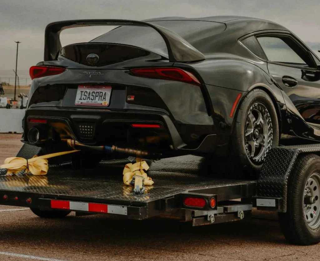 transporting a car to Rockford,IL